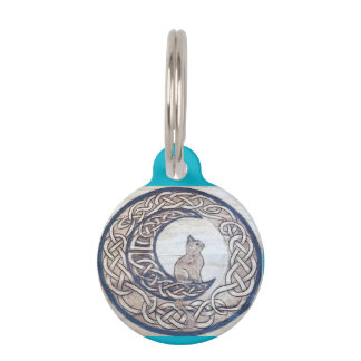 Celtic Cat Pet Tag Huisdierpenning