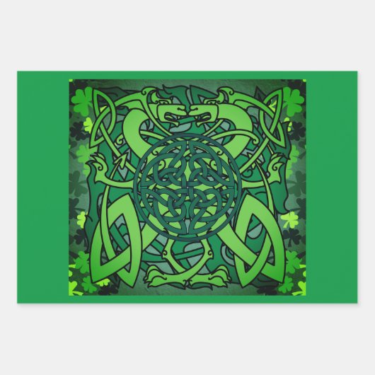 Celtic Celebration Inpakpapier Vel (Voorkant 3)