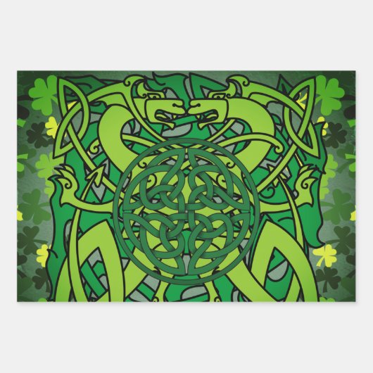 Celtic Celebration Inpakpapier Vel (Voorkant)