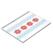 Celtic Chicago Flag Irish Spiral Bound Notebook Notitieboek (Linkerzijde)