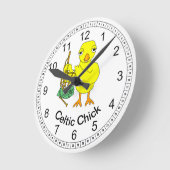 Celtic Chick Ronde Klok (Hoek)