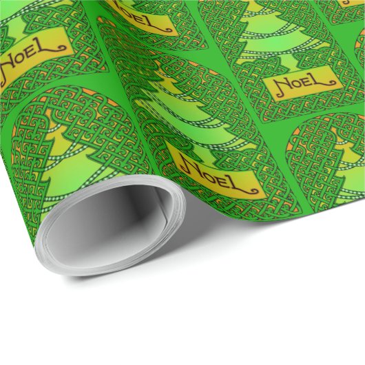 Celtic Christmas  Cadeaupapier (Rol Hoek)