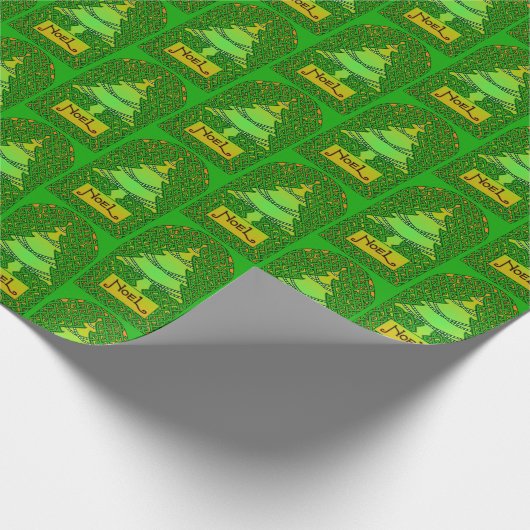 Celtic Christmas  Cadeaupapier (Hoek)
