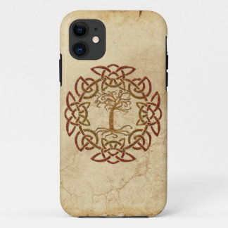 Celtic Circle Nordic Tree of Life Telefoon Case
