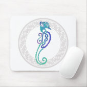 Celtic - Circular Ornament, Celtic Seahorse Muismat (Met muis)