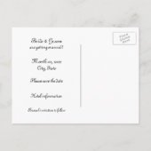 Celtic Claddagh Bewaar de datum Briefkaarten (Achterkant)