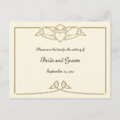 Celtic Claddagh Bewaar de datum Briefkaarten (Voorkant)
