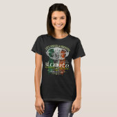 Celtic Claddagh Slainte Nge Irish Flag St. Patrick T-shirt (Voorkant volledig)