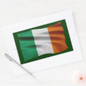 CELTIC CLASSICS Irish Flag Collectie Rechthoekige Sticker (Envelop)