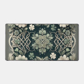 Celtic Clover Floral Charm Bureaumat (Voorkant)