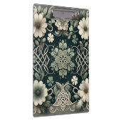 Celtic Clover Floral Charm Klembord (Rechts)