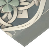 Celtic Clover Floral Charm Korte Tafelloper (Hoek)