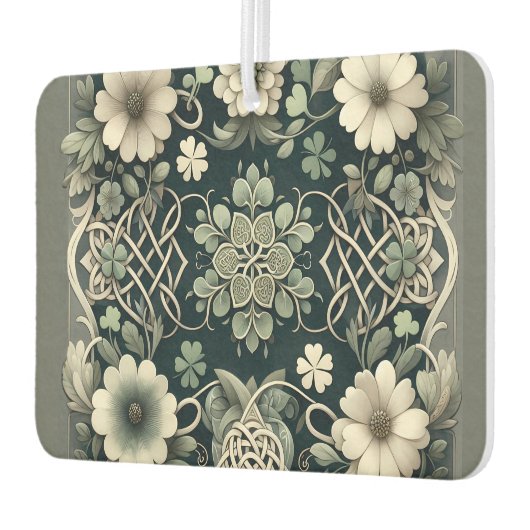 Celtic Clover Floral Charm Luchtverfrisser (Links)