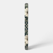 Celtic Clover Floral Charm Samsung Galaxy Hoesje (Linkerkant)