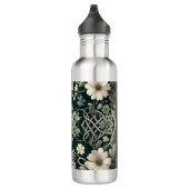 Celtic Clover Floral Charm Waterfles (Rechts)