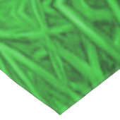 Celtic Clover Green Fractal Kaleidoscope Tafelkleed (Gekanteld)