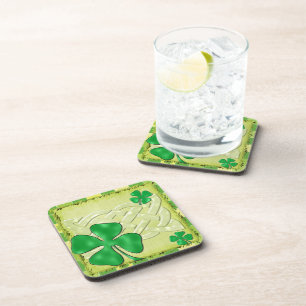 Celtic Clover Irish 3D Drankjes Onderzetter