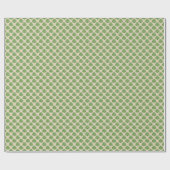 Celtic Clover Shamrocks Pattern Cadeaupapier (Vlak)
