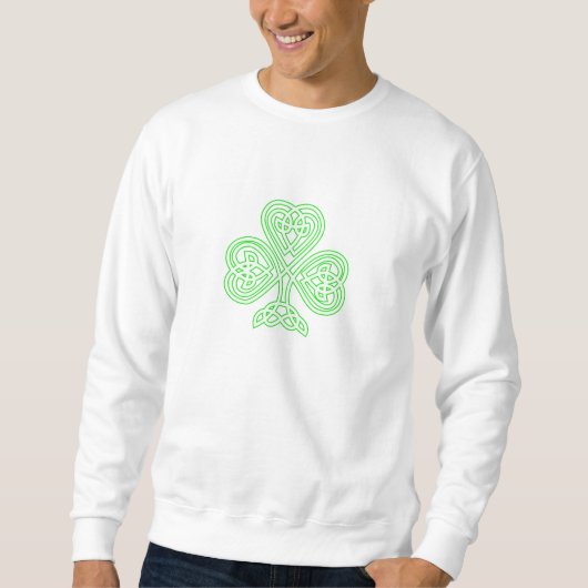 Celtic Clover Trui (Voorkant)