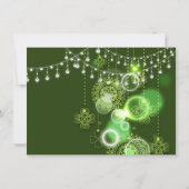 Celtic Clovers Irish Save the Date Wedding Kaart (Achterkant)