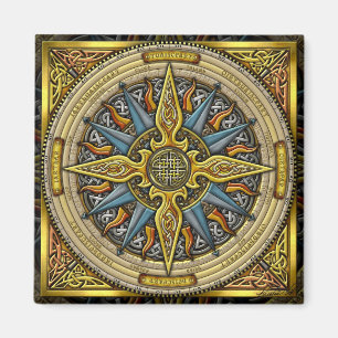 Celtic Compass Magnet