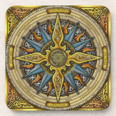 Celtic Compass Onderzetters (Voorkant)
