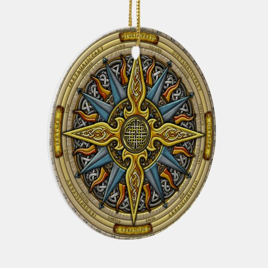 Celtic Compass Ornament (Rechts)