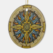 Celtic Compass Ornament (Links)