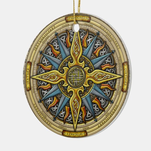 Celtic Compass Ornament (Links)
