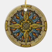 Celtic Compass Ornament (Achterkant)