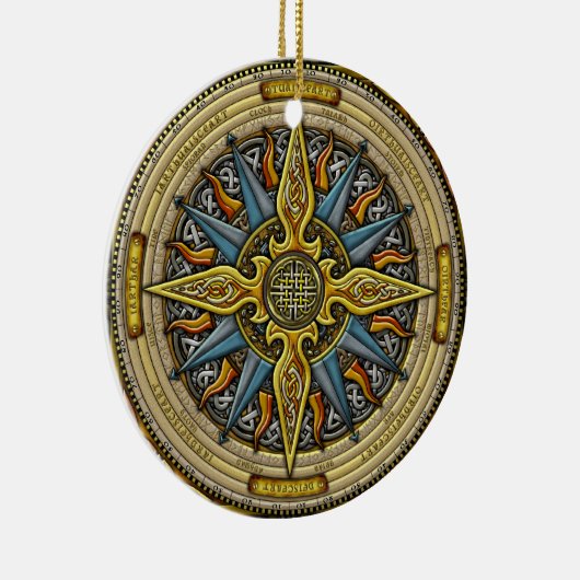 Celtic Compass Ornament (Rechts)
