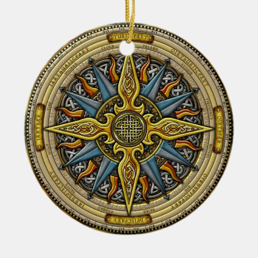 Celtic Compass Ornament (Voorkant)
