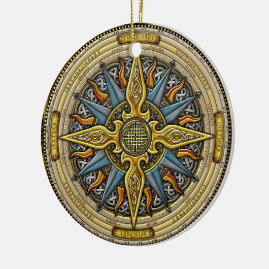 Celtic Compass Ornament (Links)