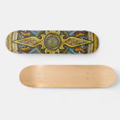 Celtic Compass Skateboard (Horizontaal)