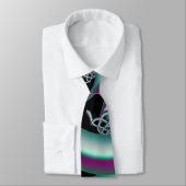 Celtic Cool Abstract Fine Fractal Art Stropdas (Gebonden)