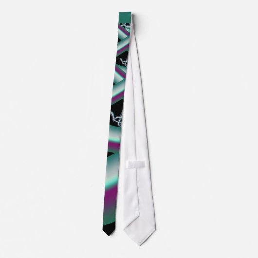 Celtic Cool Abstract Fine Fractal Art Stropdas (Achterkant)