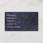 Celtic Corners Visitekaartje (Achterkant)