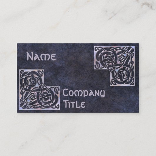 Celtic Corners Visitekaartje (Voorkant)