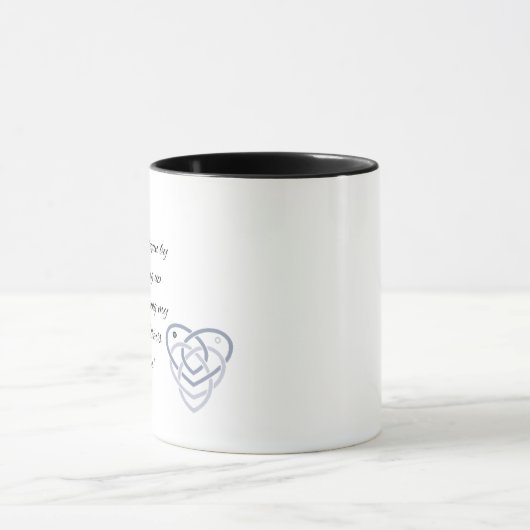 Celtic Crescent Moon & Motherhood Knot Mok (Midden)