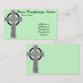 Celtic Cross 1 Visitekaartje (Voorkant / Achterkant)