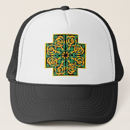 Celtic Cross 2 Trucker Pet (Voorkant)