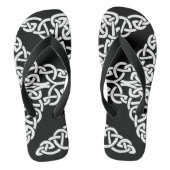celtic cross 2 volwassen teenslippers (Voetbed)