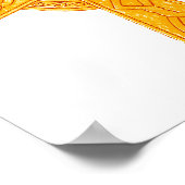 Celtic Cross 3 Gold Poster (Hoek)