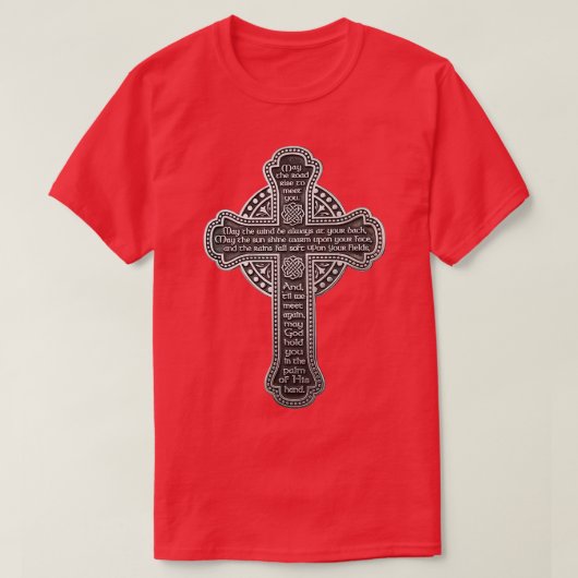 Celtic Cross 4 T-shirt (Design voorkant)