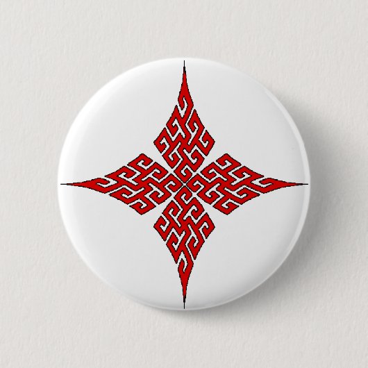 Celtic Cross 5 Ronde Button 5,7 Cm (Voorkant)