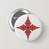 Celtic Cross 5 Ronde Button 5,7 Cm (Voorkant /achterkant)