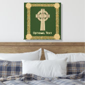 Celtic Cross aangepast Canvas Afdruk (Insitu (Slaapkamer))