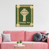 Celtic Cross aangepast Canvas Afdruk (Insitu (Woonkamer))