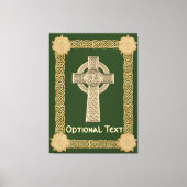 Celtic Cross aangepast Canvas Afdruk (Voorkant)