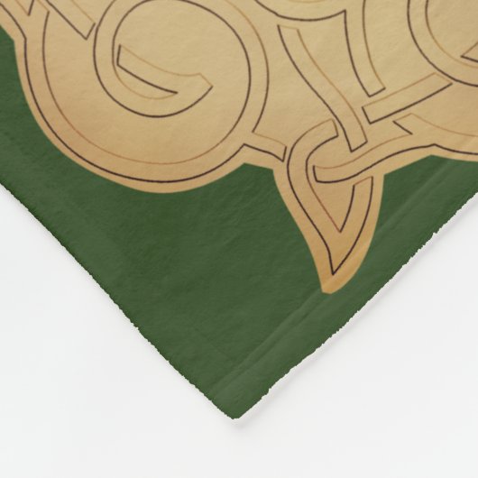 Celtic Cross aangepast Fleece Deken (Hoek)